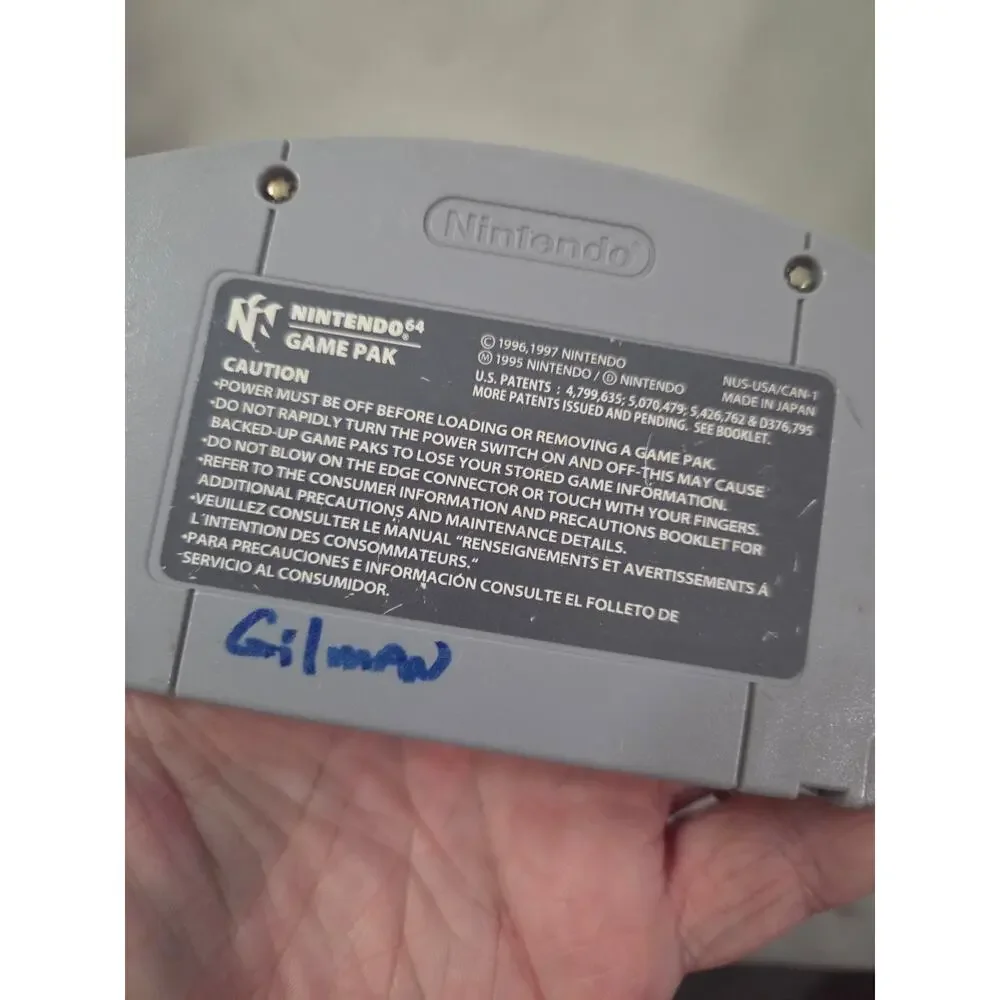 Vtg Mario Golf Nintendo 64 N64 Cartridge Only Authentic